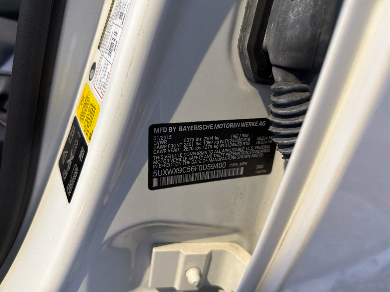 BMW X3 AWD 4dr xDrive28i 2015