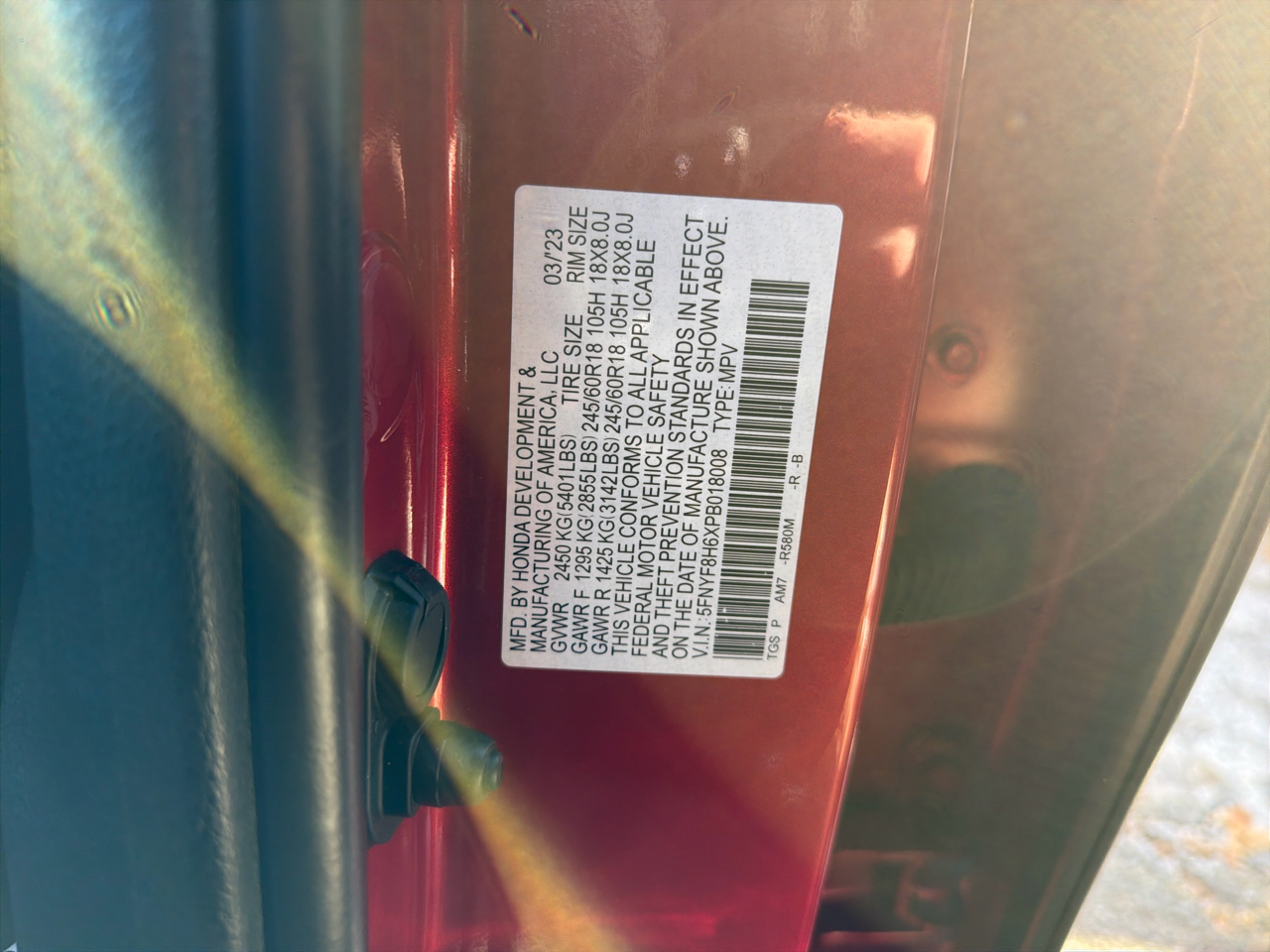 Honda Passport TrailSport AWD 2023