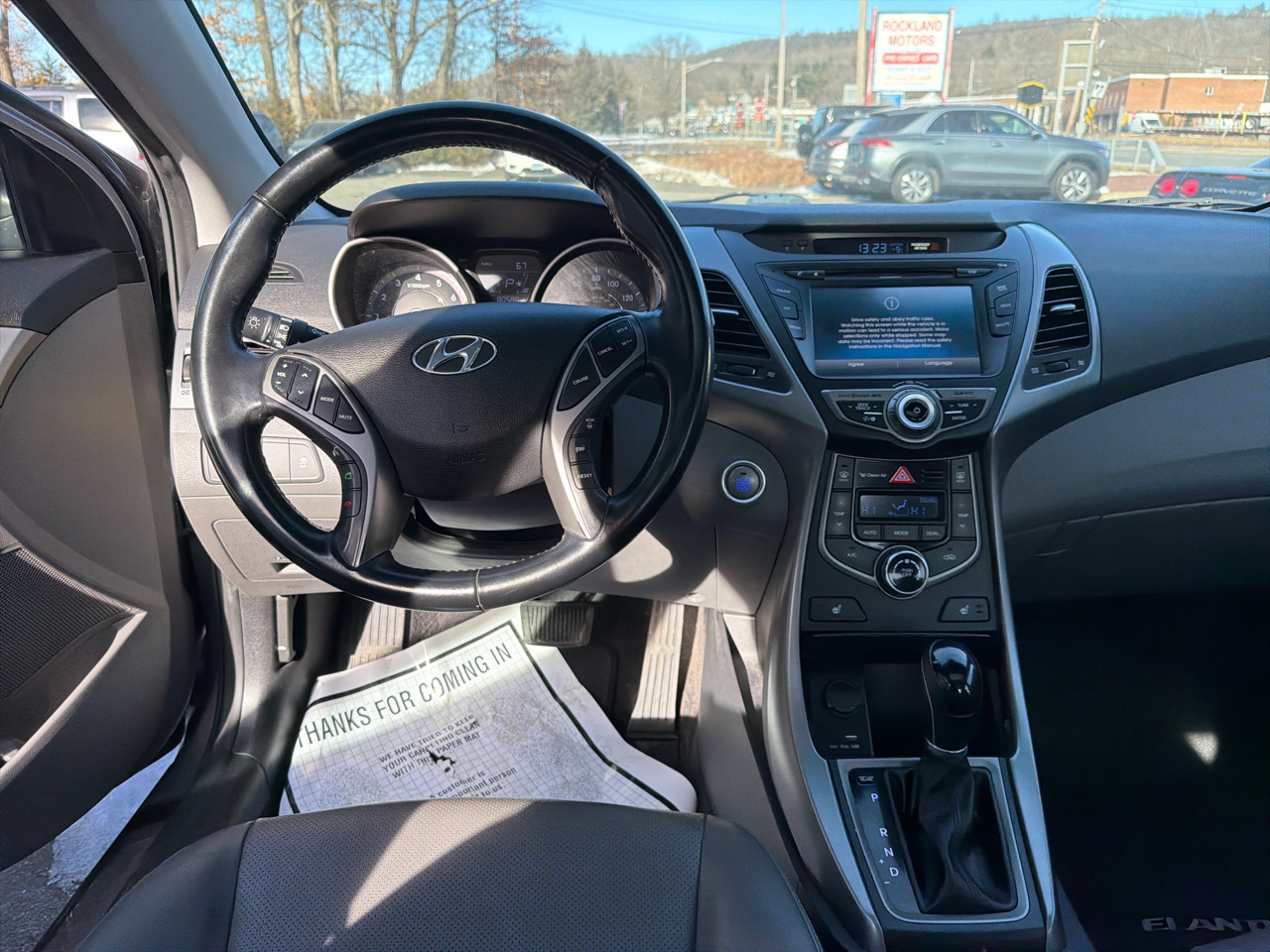 Hyundai Elantra 4dr Sdn Auto Limited PZEV (Ulsan Plant) 2014