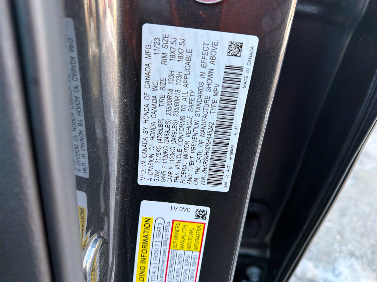 Honda CR-V EX AWD 2024