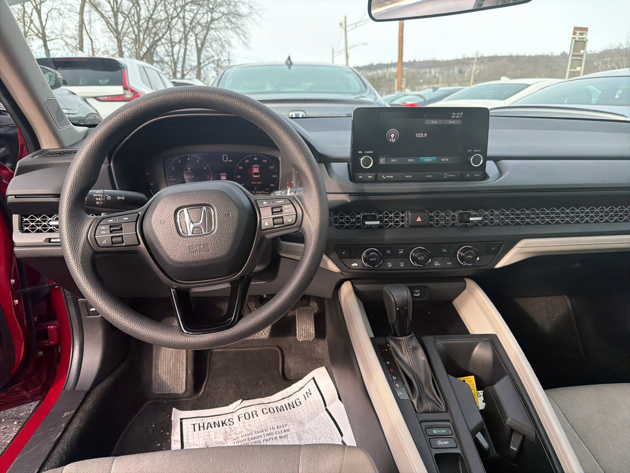 Honda Accord Sedan EX CVT 2023