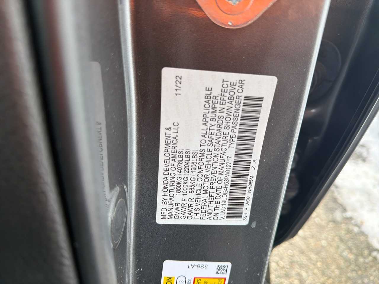 Acura Integra CVT w/A-Spec Technology Package 2023