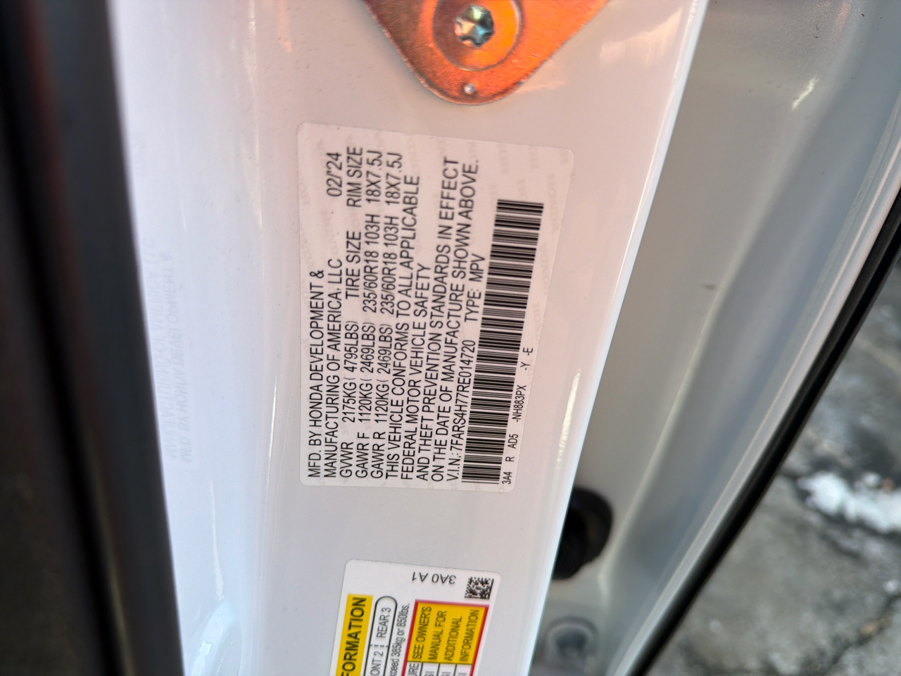 Honda CR-V EX-L AWD 2024