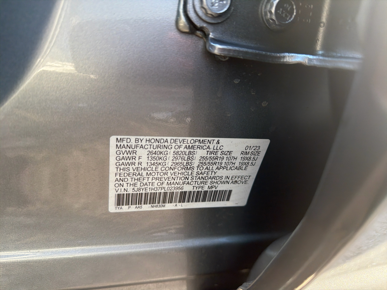 Acura MDX SH-AWD 2023