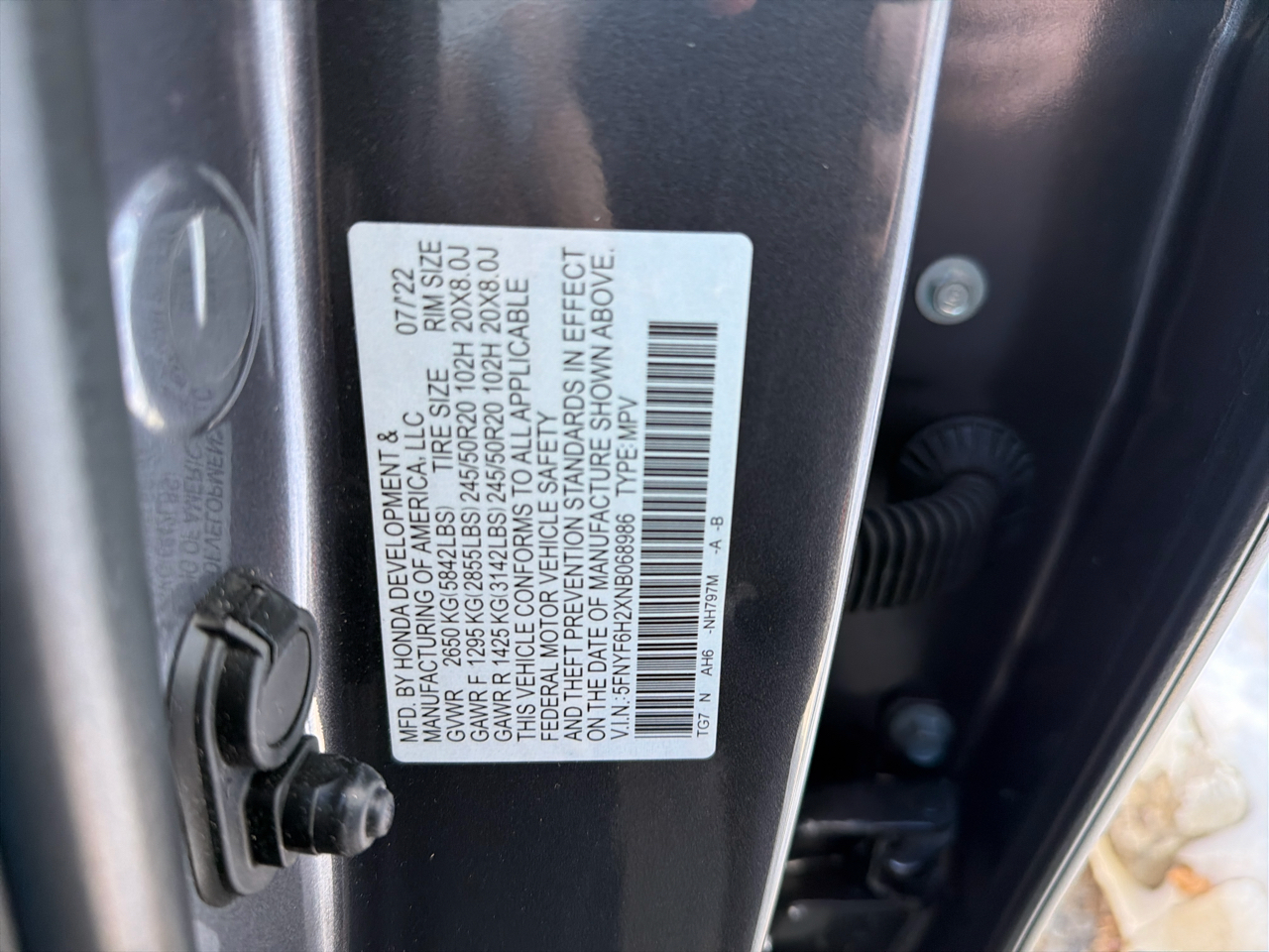 Honda Pilot Special Edition AWD 2022