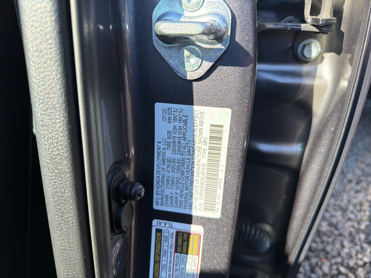 Honda CR-V EX-L AWD 2022