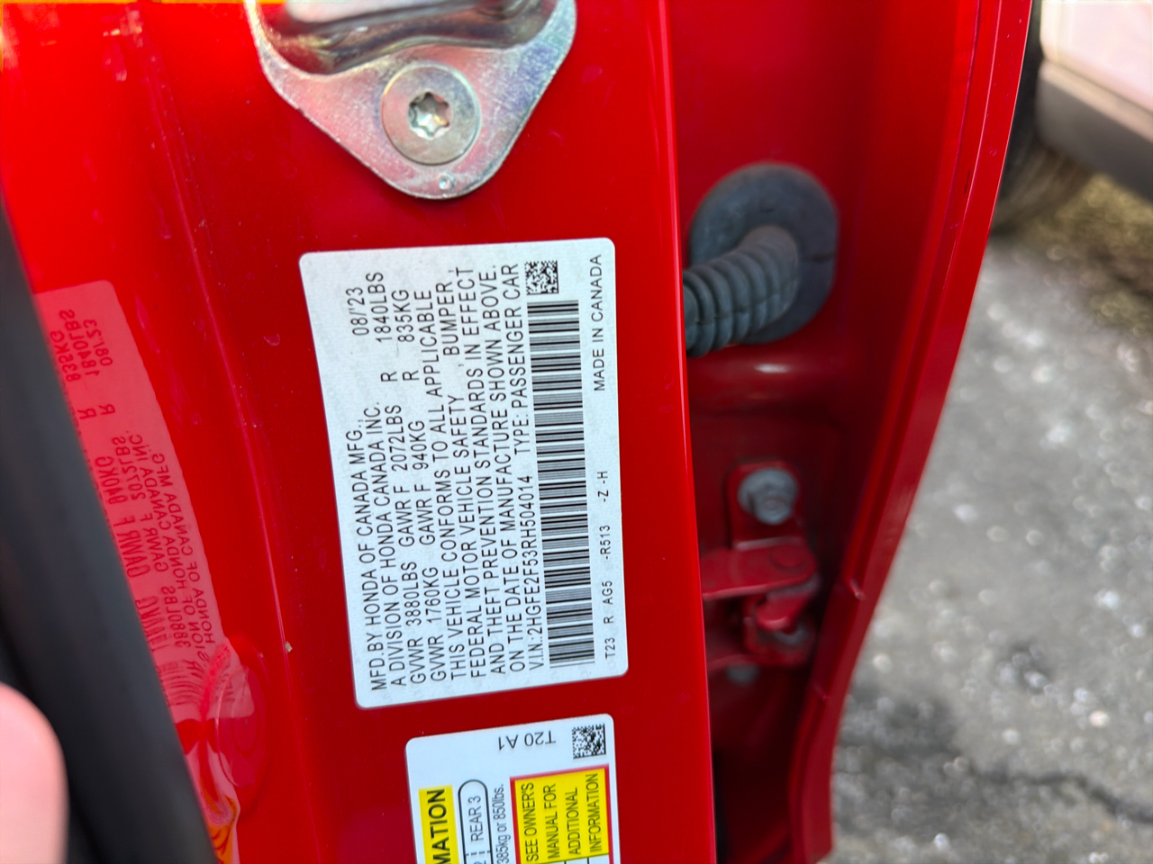 Honda Civic Sedan Sport CVT 2024