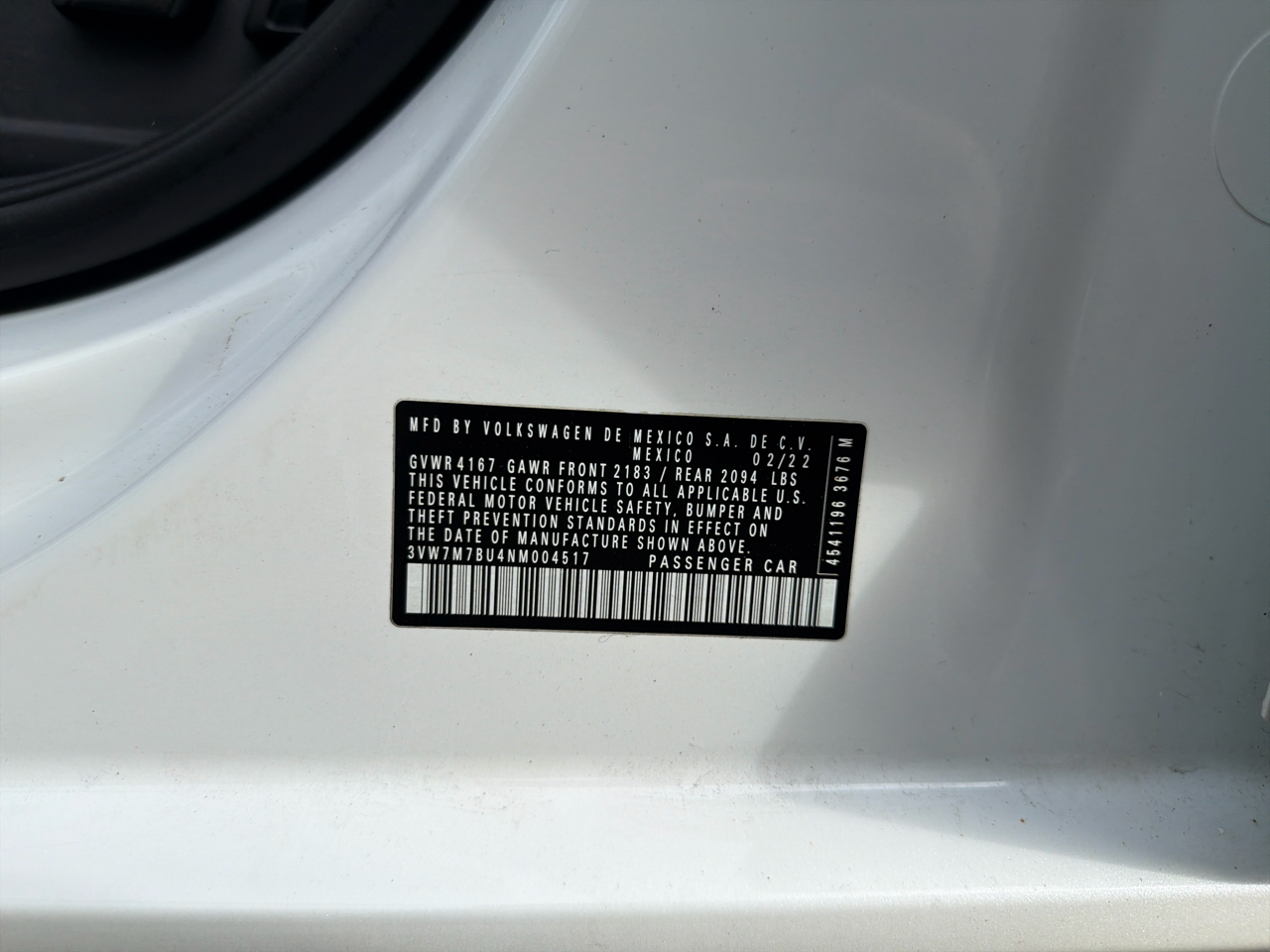 Volkswagen Jetta SE Auto 2022