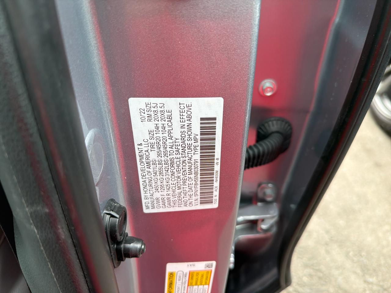 Honda Passport EX-L AWD 2022