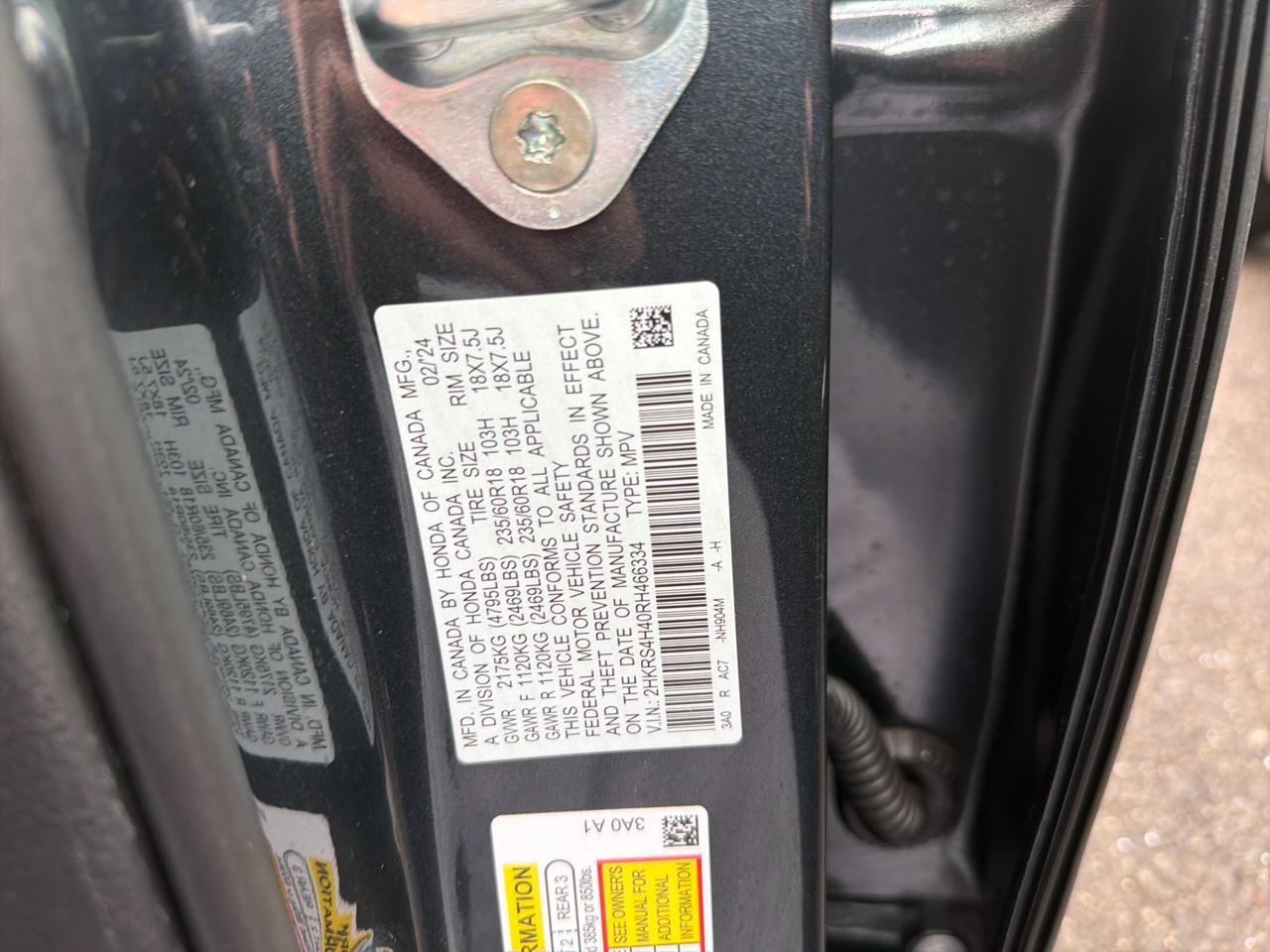 Honda CR-V EX AWD 2024