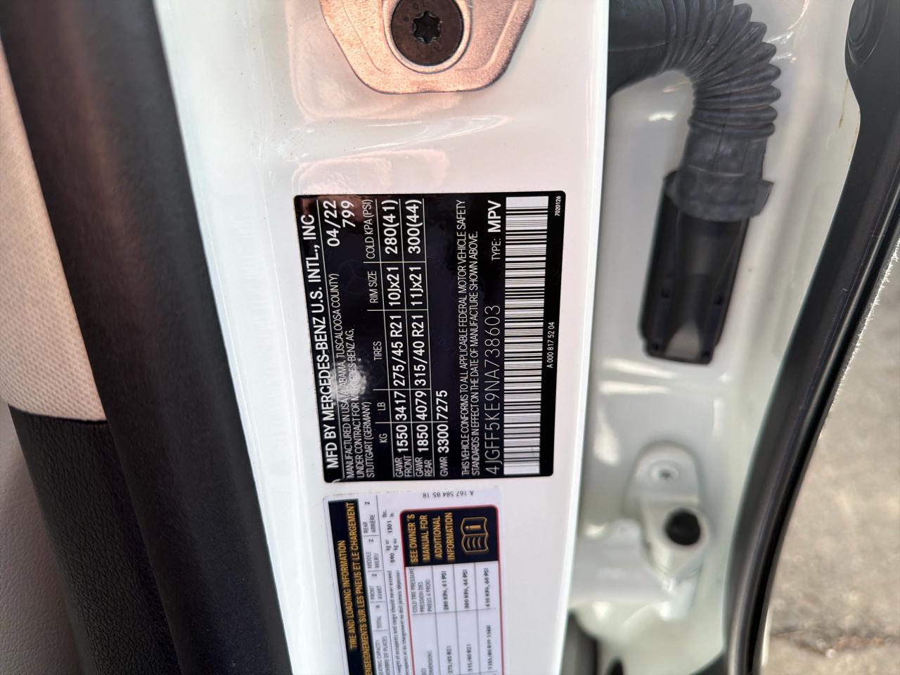 Mercedes-Benz GLS GLS 450 4MATIC SUV 2022