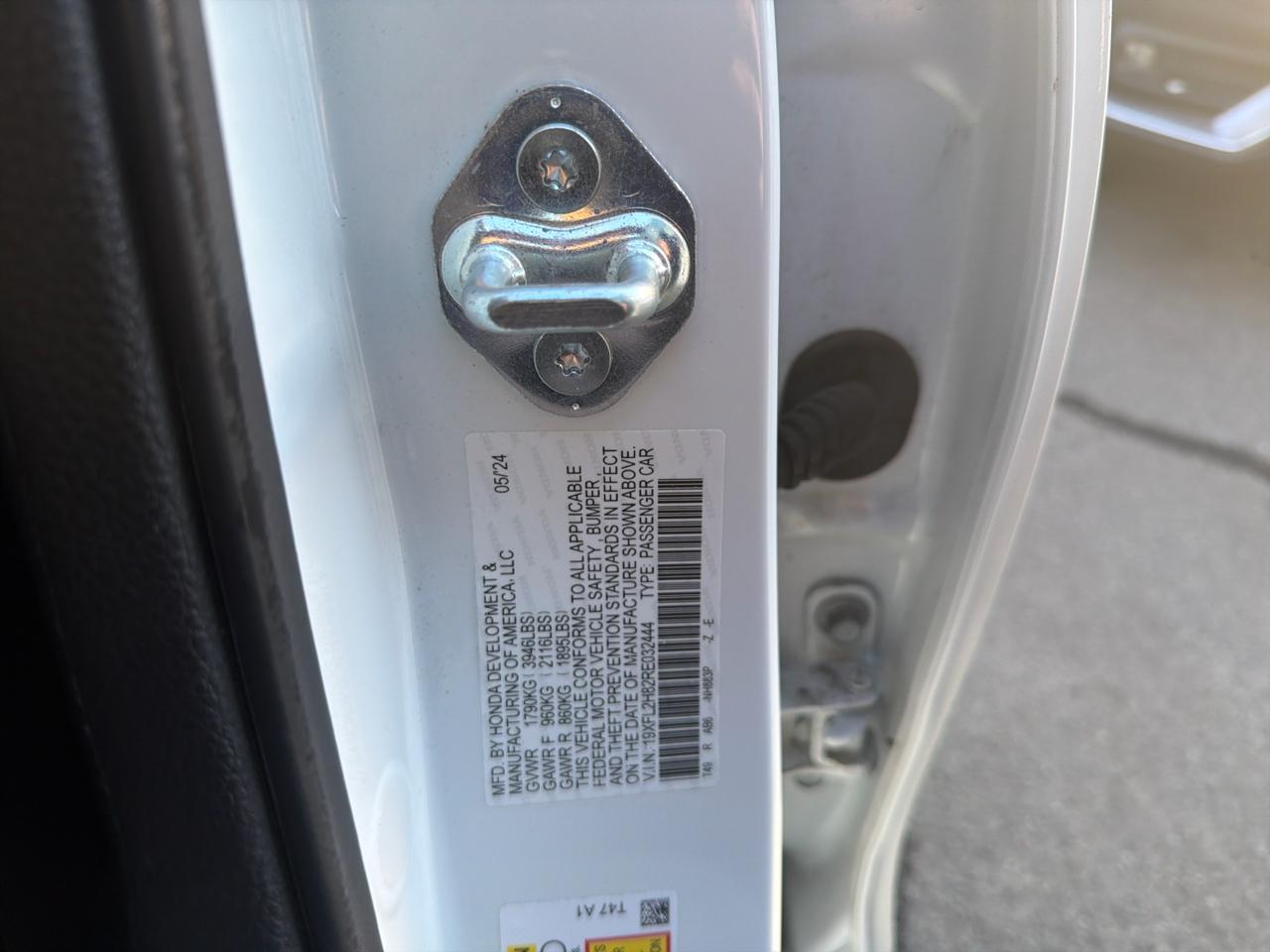 Honda Civic Hatchback Sport CVT 2024