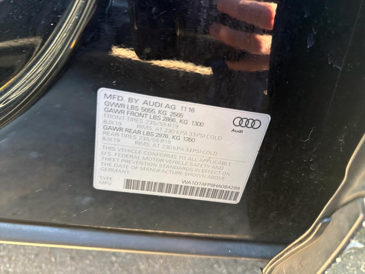 Audi Q5 3.0 TFSI Premium Plus 2017