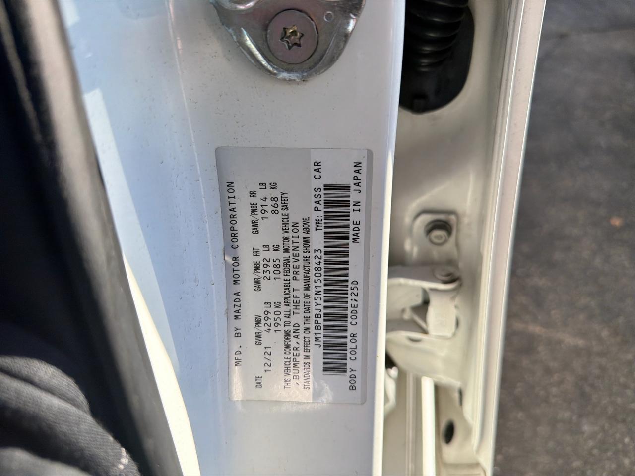 Mazda Mazda3 Hatchback 2.5 Turbo Auto AWD 2022