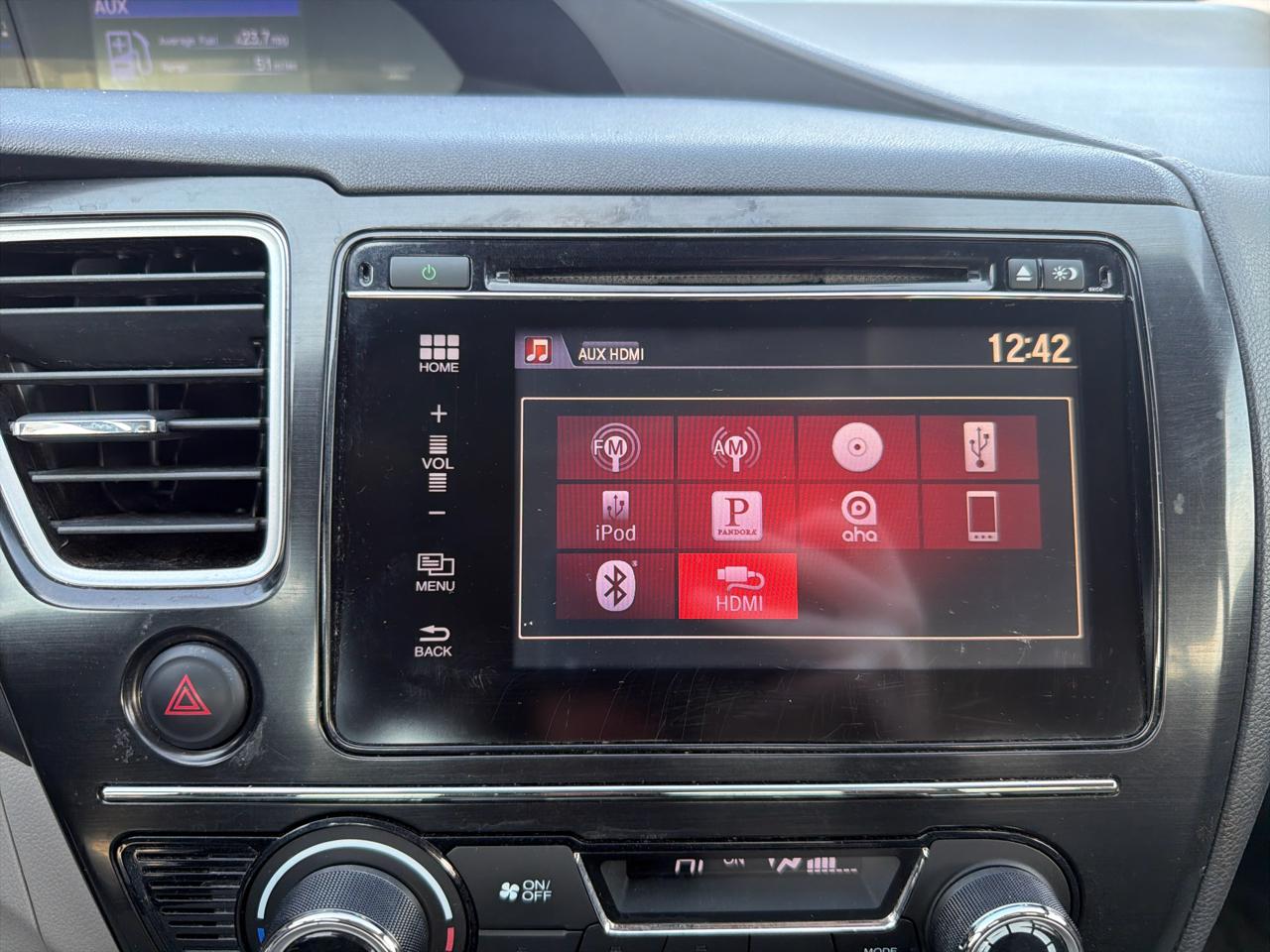 Honda Civic Sedan 4dr CVT EX 2014