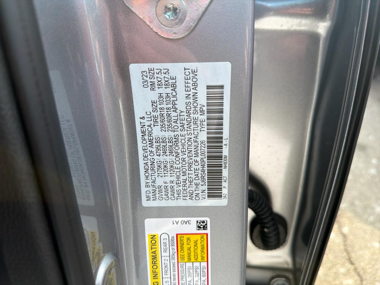 Honda CR-V EX AWD 2023