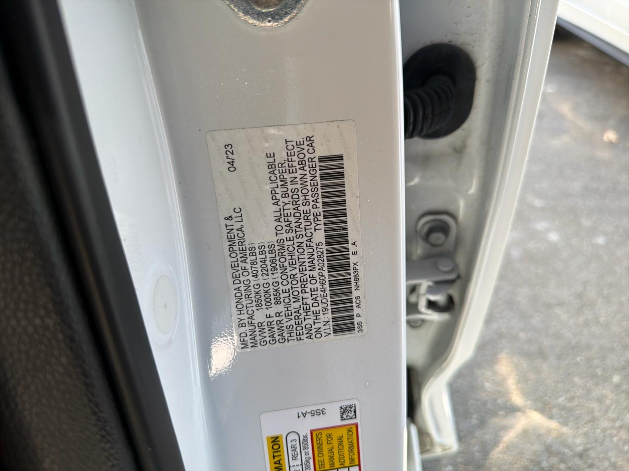 Acura Integra CVT w/A-Spec Technology Package 2023