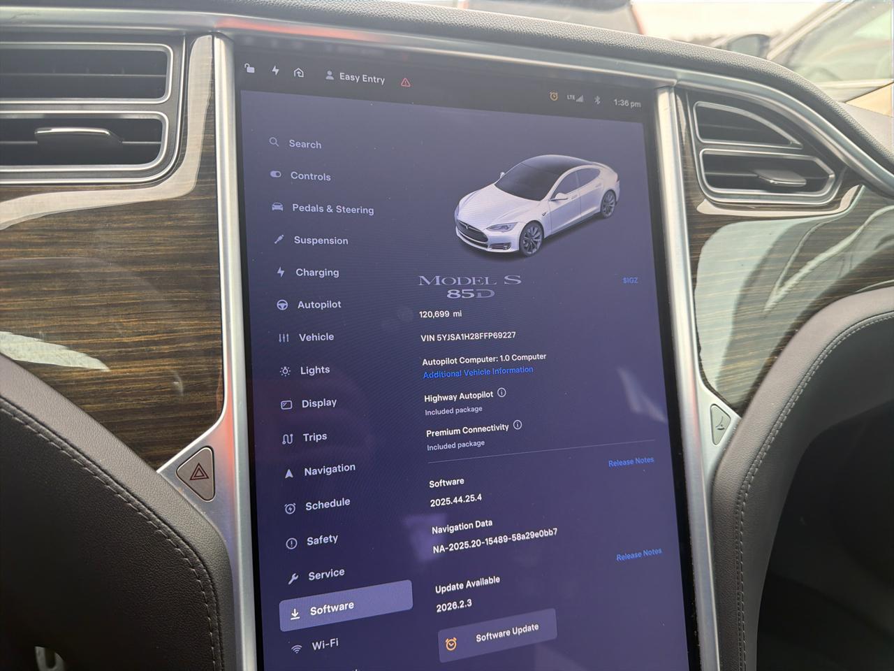 Tesla Model S 4dr Sdn AWD P90D 2015