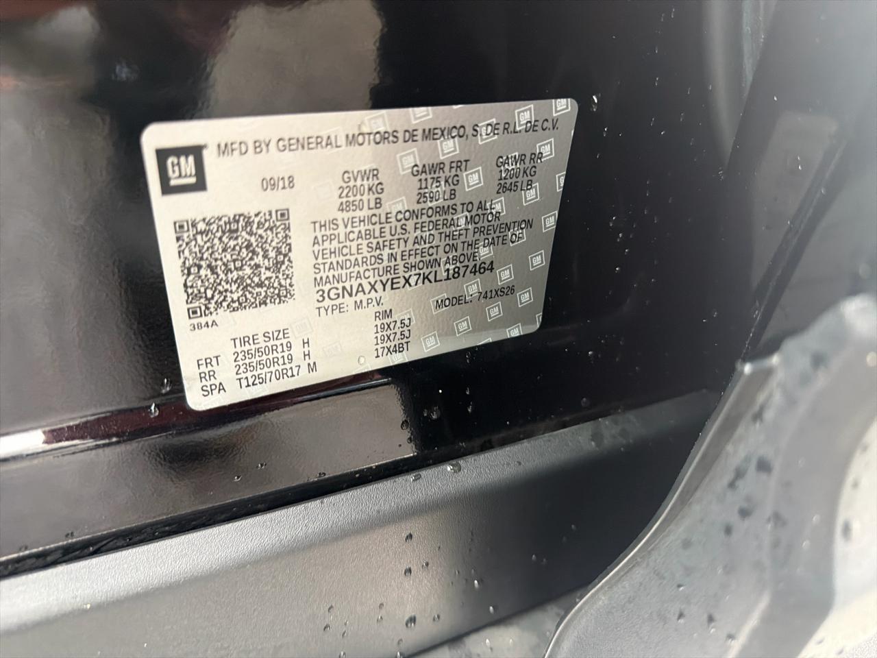 Chevrolet Equinox AWD 4dr Premier w/2LZ 2019