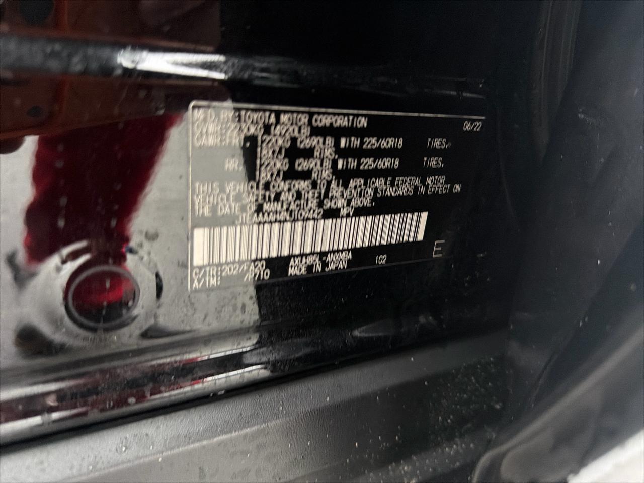 Toyota Venza Limited AWD (Natl) 2022