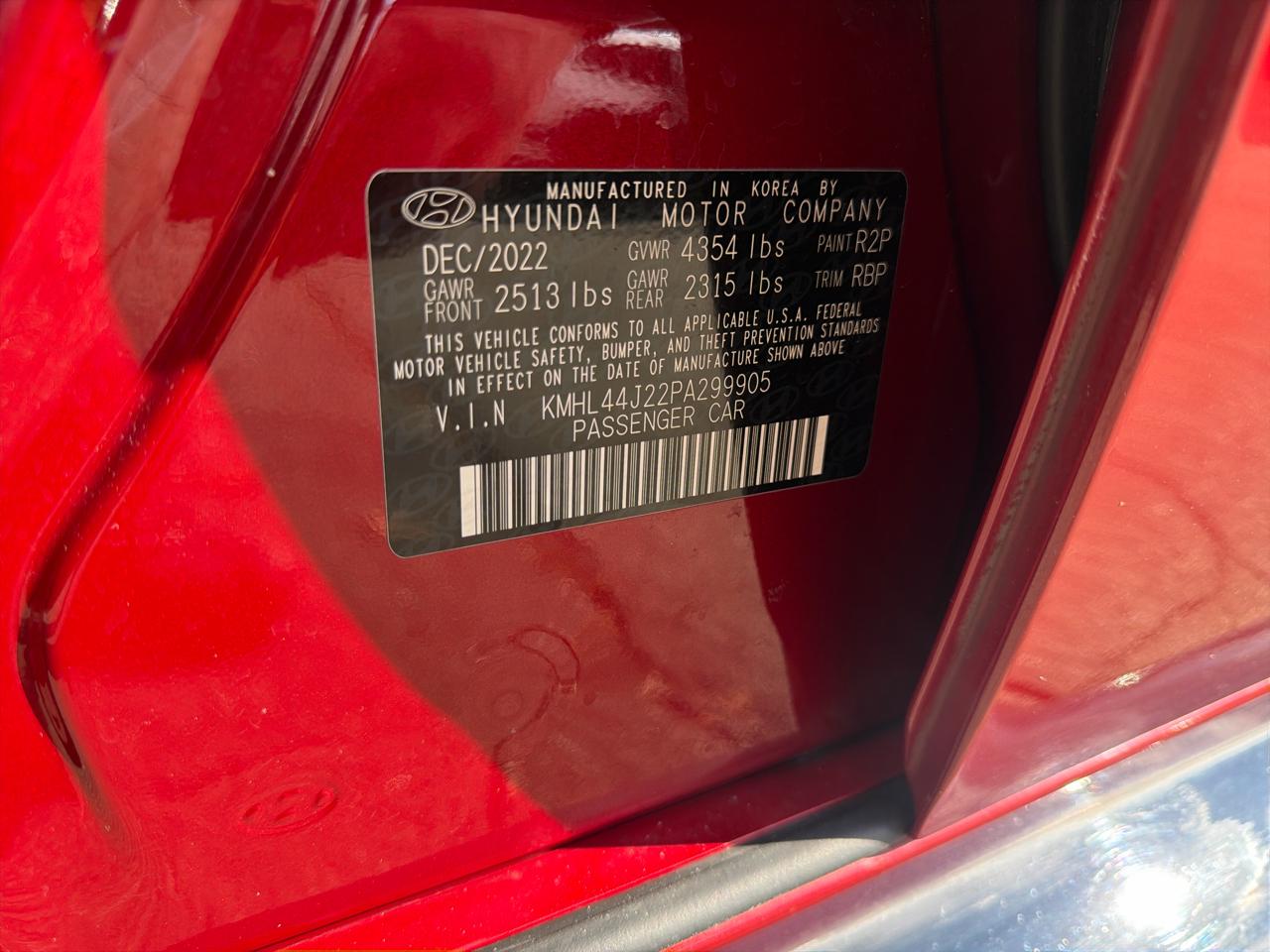 Hyundai Sonata SEL Plus 1.6T 2023