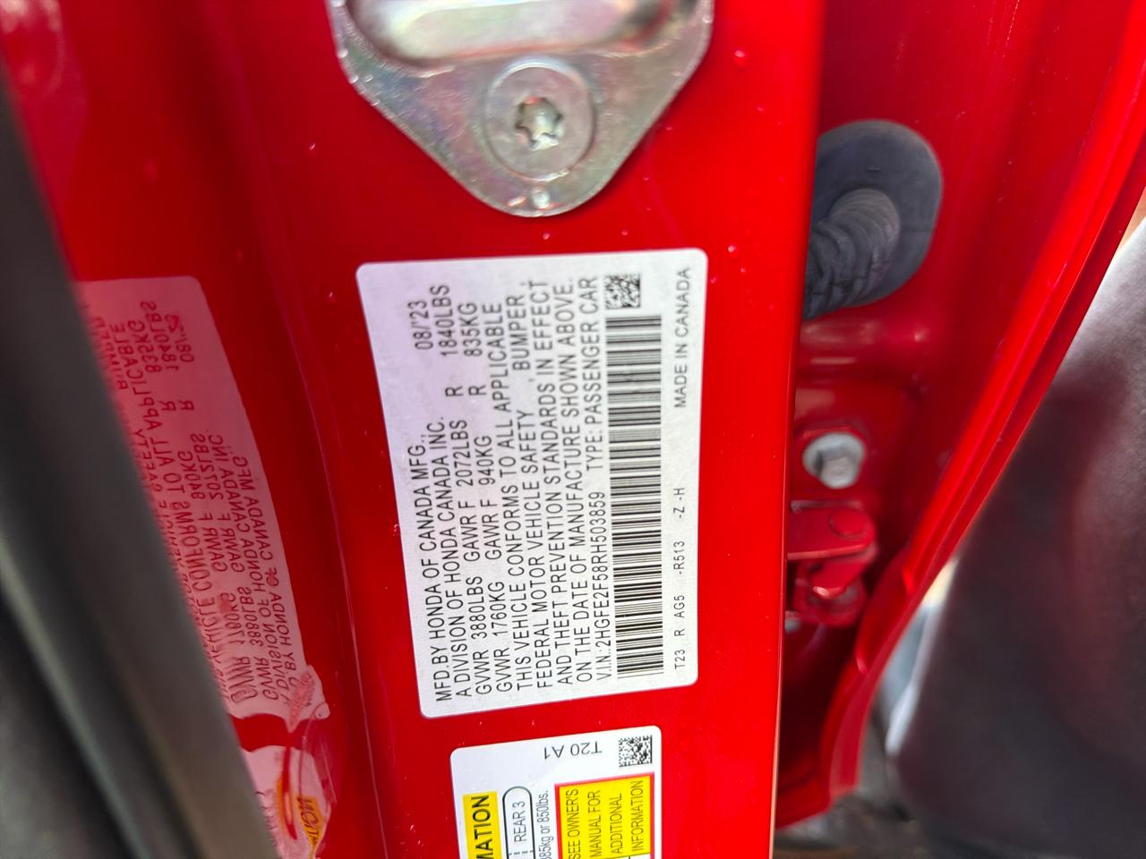 Honda Civic Sedan Sport CVT 2024