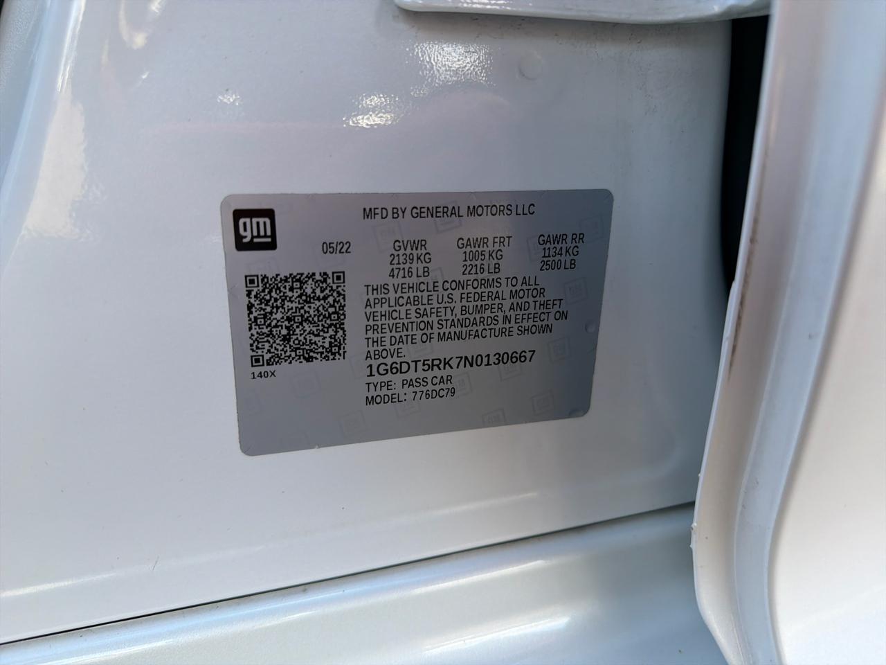 Cadillac CT5 4dr Sdn Premium Luxury 2022