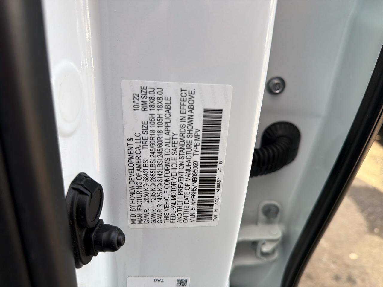 Honda Pilot EX-L AWD 2022