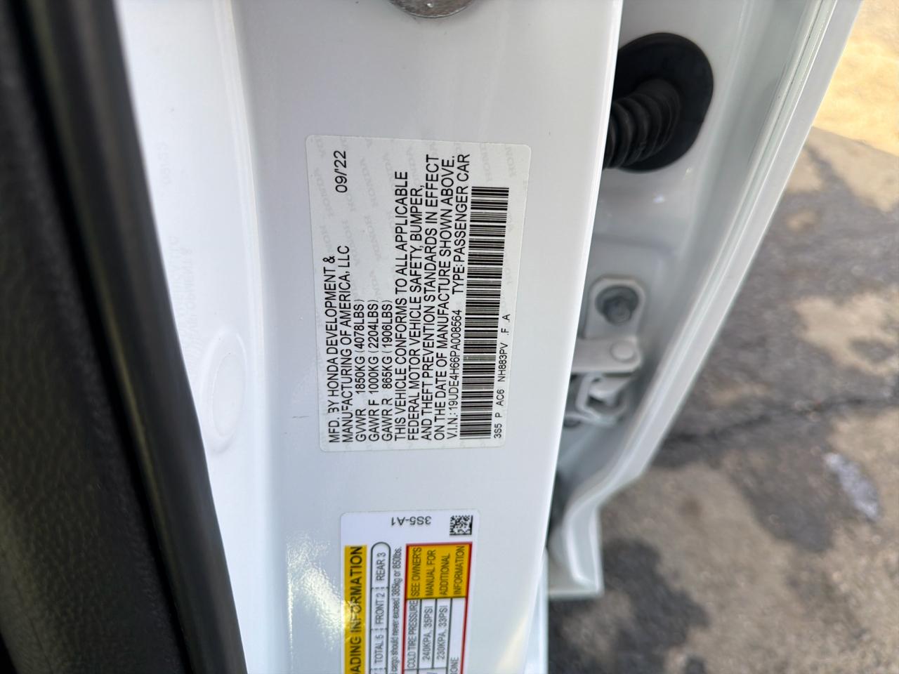 Acura Integra CVT w/A-Spec Technology Package 2023