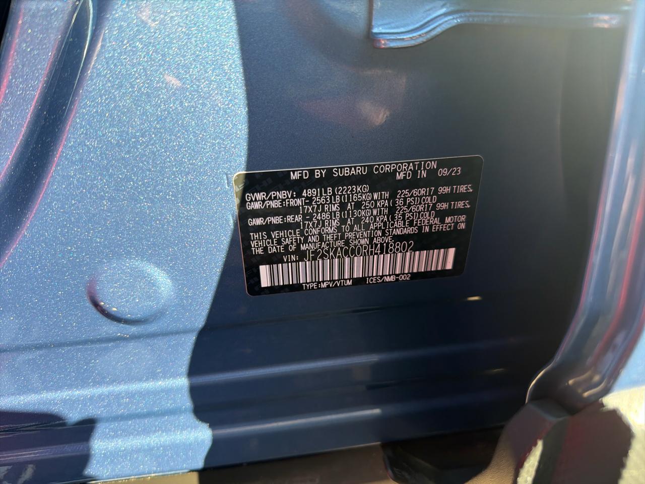 Subaru Forester Premium AWD 2024