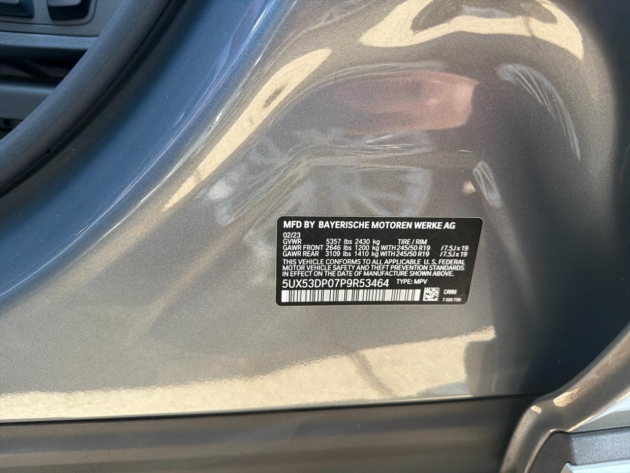 BMW X3 xDrive30i Sports Activity Vehicle 2023