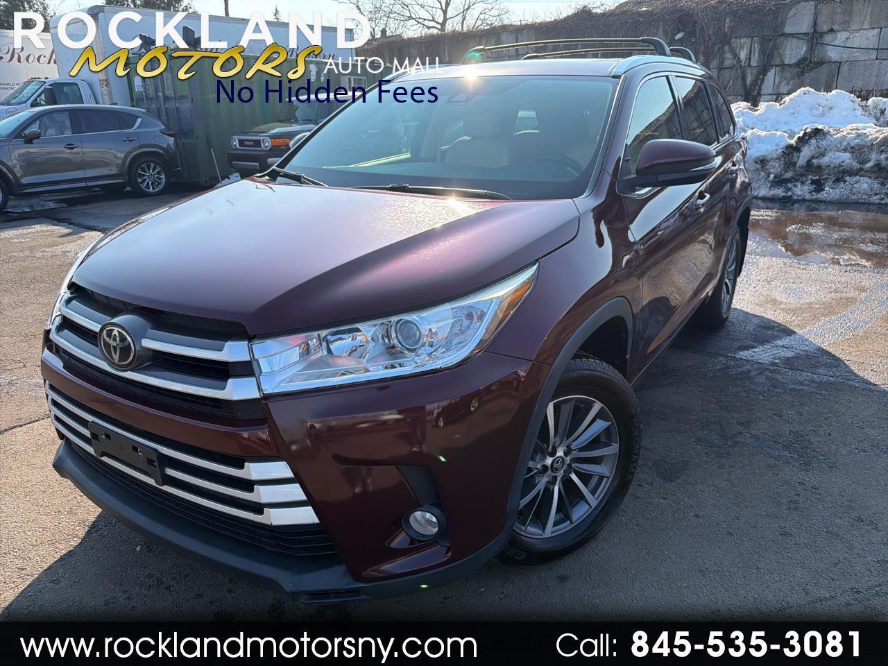 Toyota Highlander XLE V6 AWD (Natl) 2017