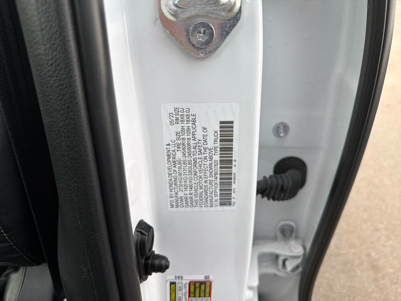 Honda Ridgeline RTL-E AWD 2023