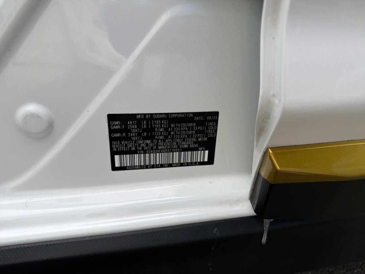 Subaru Crosstrek Sport AWD 2024