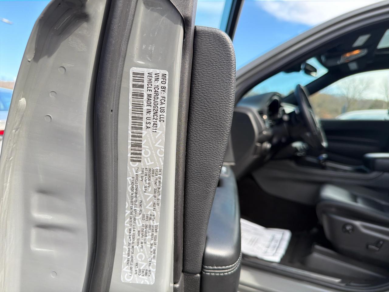 Dodge Durango GT Plus AWD 2022