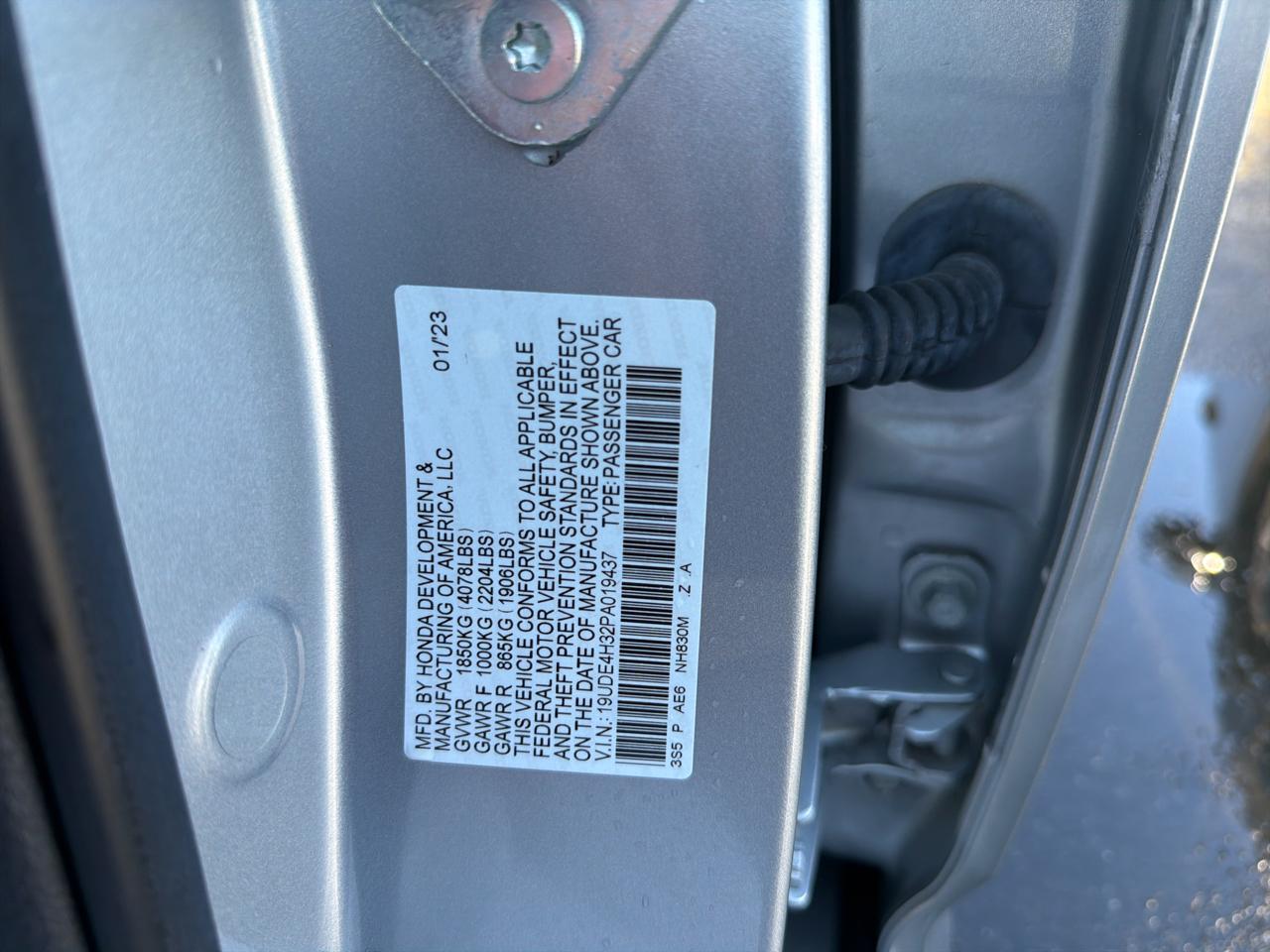 Acura Integra CVT w/A-Spec Package 2023