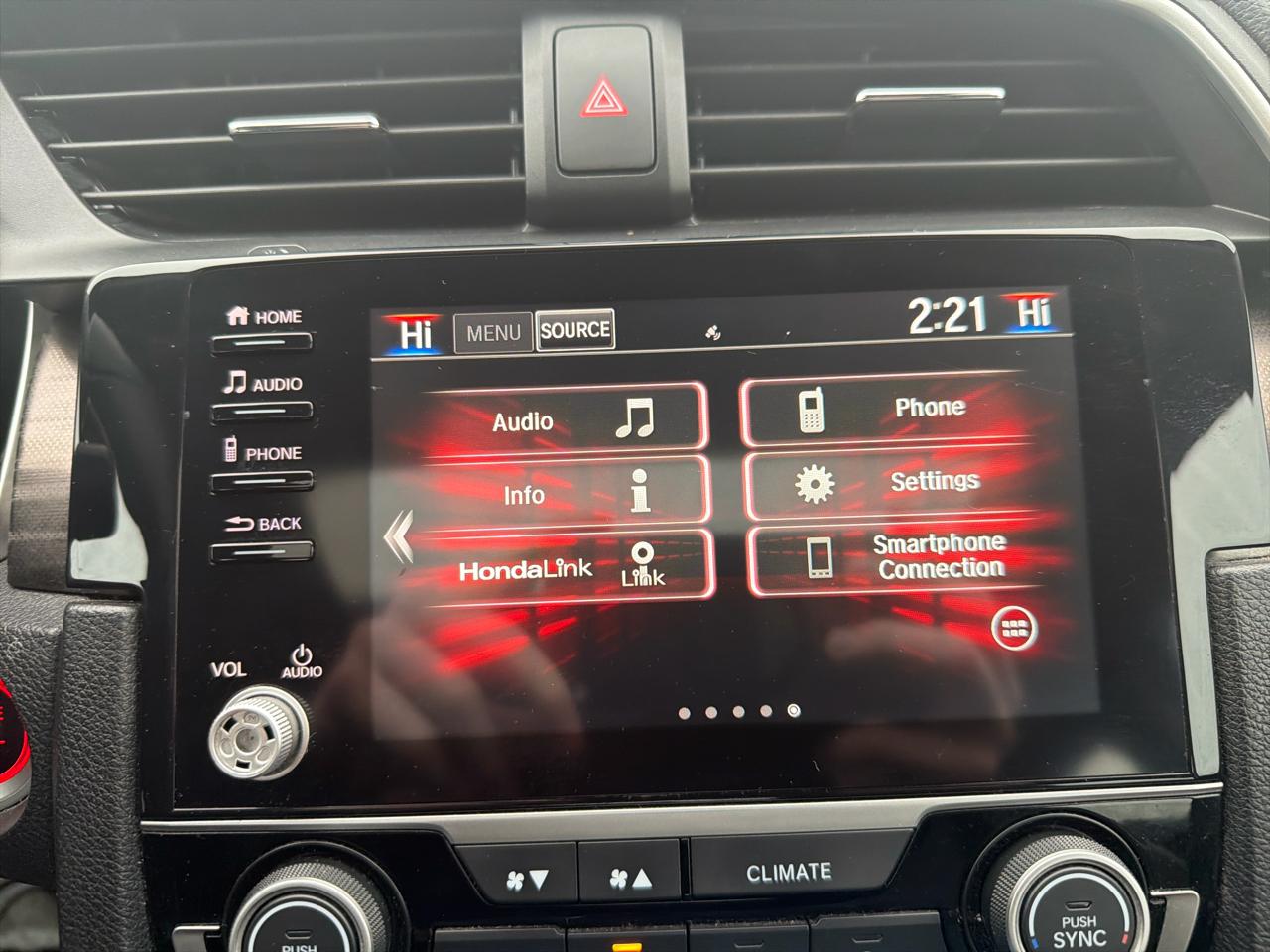 Honda Civic Sedan EX-L CVT 2021