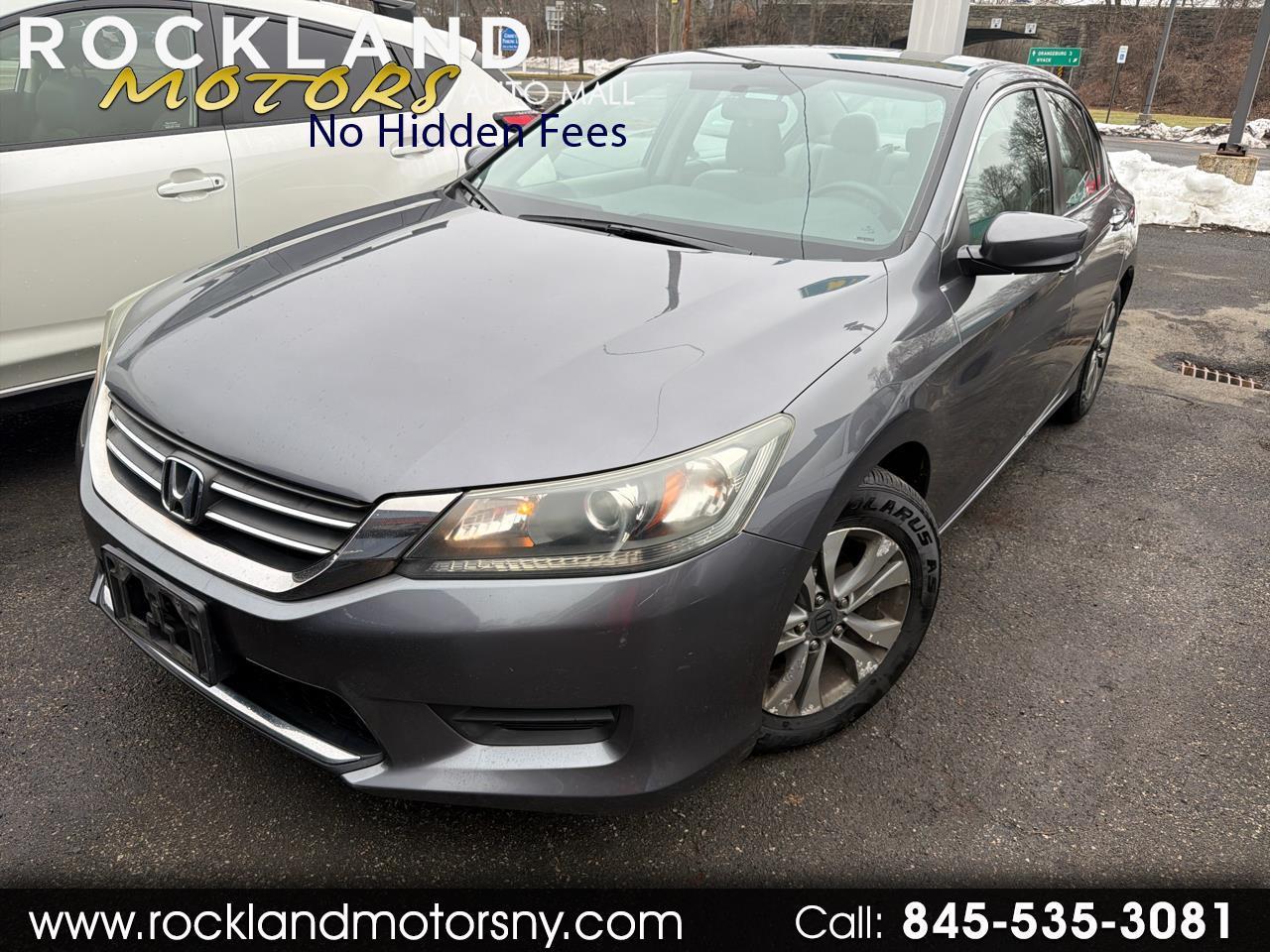 Honda Accord Sdn 4dr I4 CVT LX 2013
