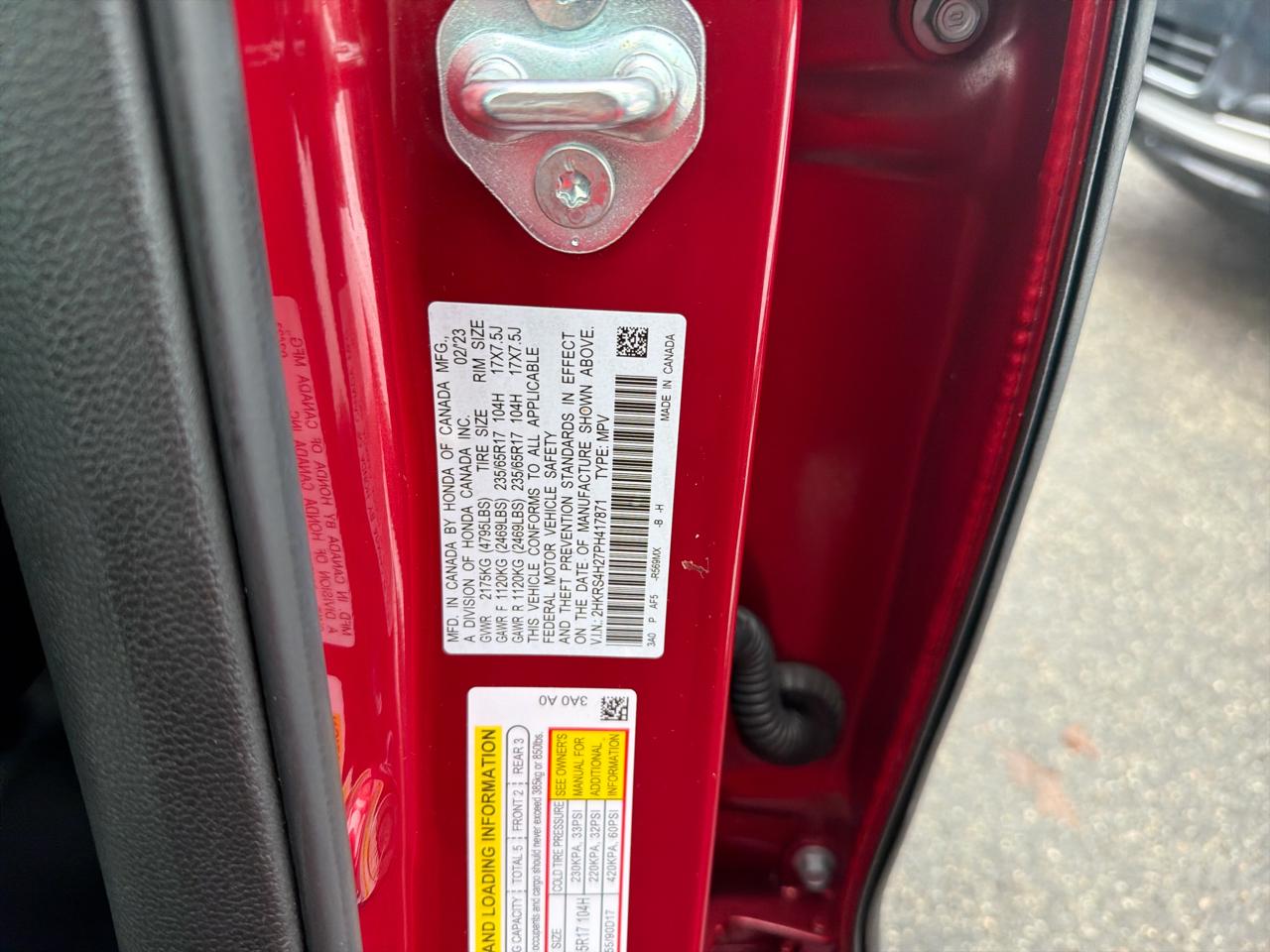 Honda CR-V LX AWD 2023