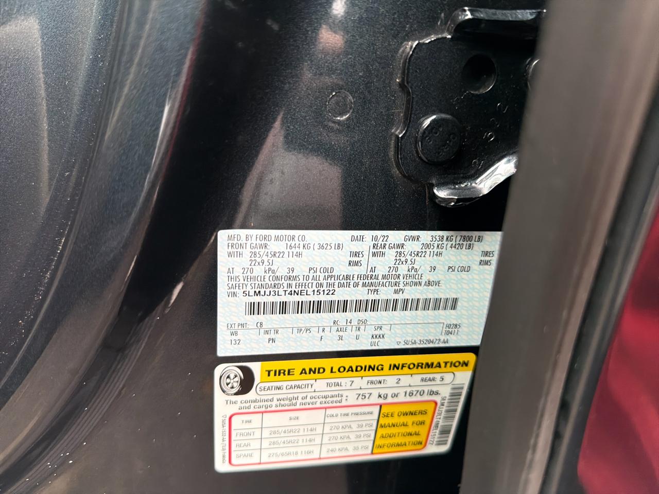 Lincoln Navigator L Reserve 4x4 2022