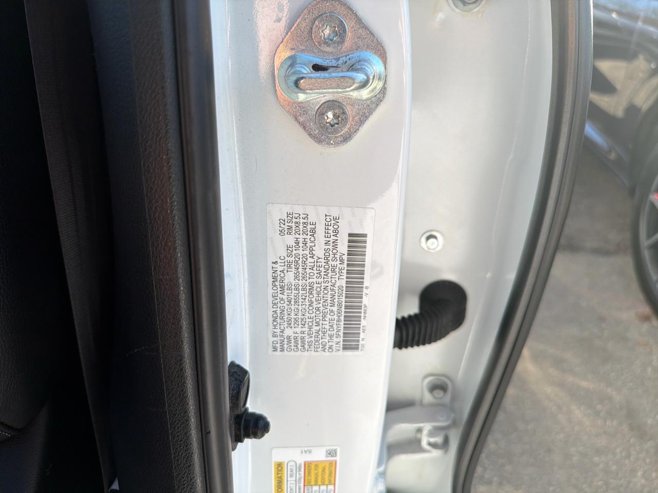 Honda Passport Elite AWD 2022