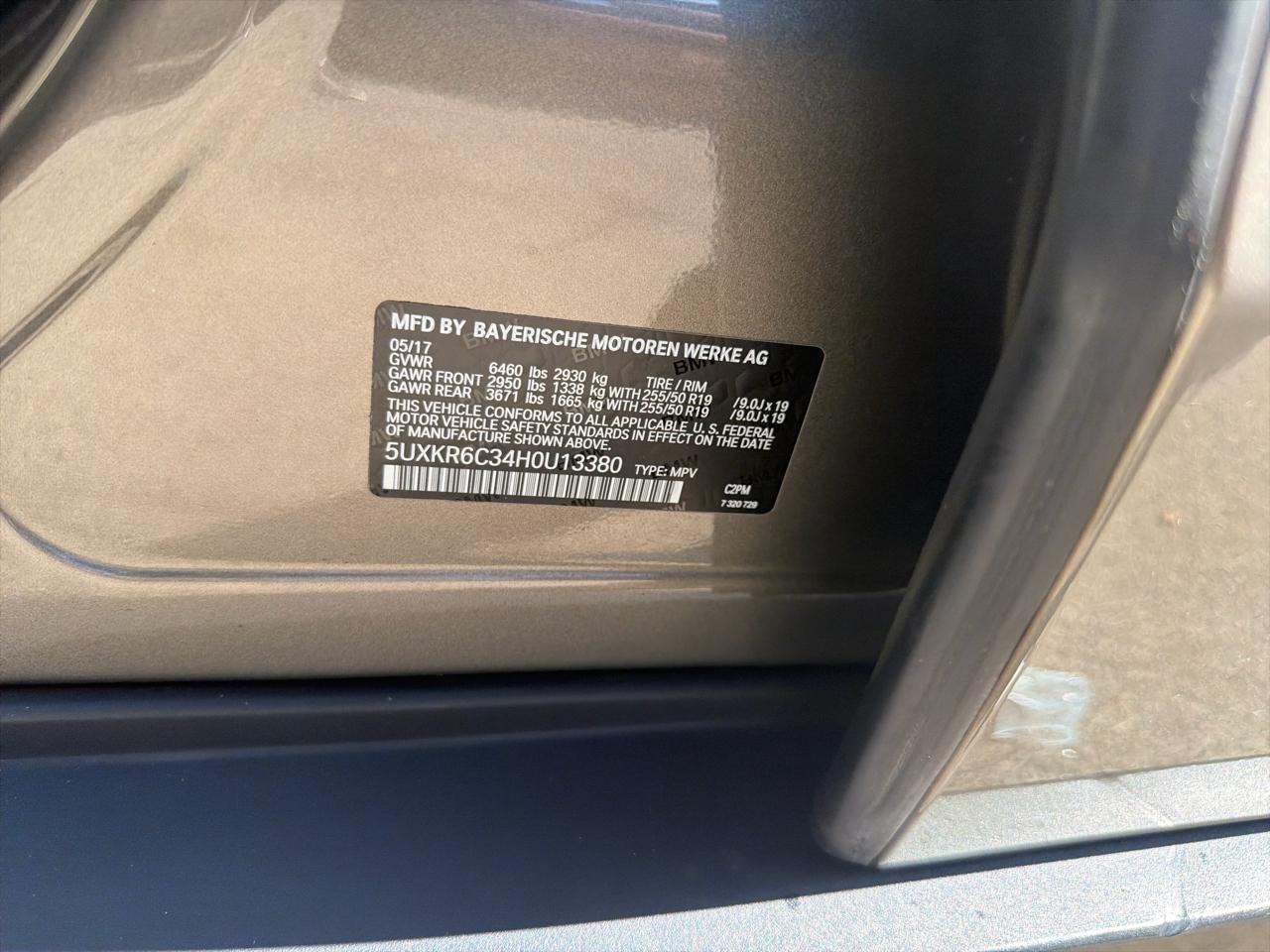 BMW X5 xDrive50i Sports Activity Vehicle 2017