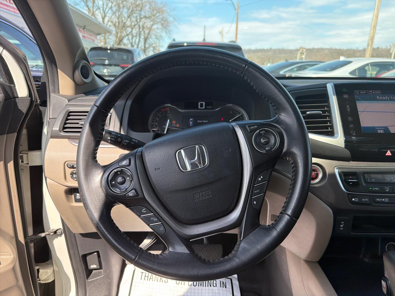 Honda Pilot AWD 4dr EX-L w/Navi 2016