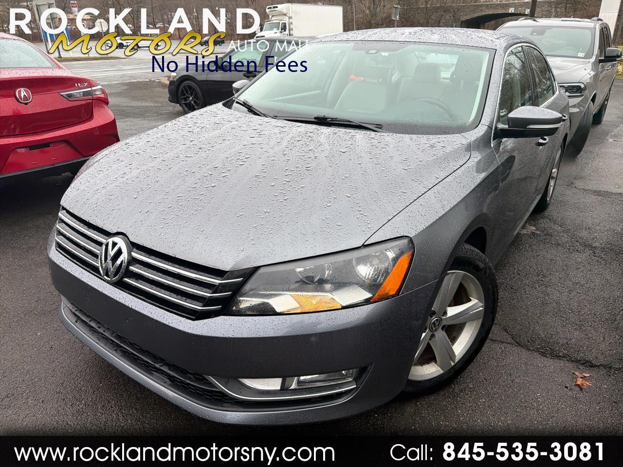 Volkswagen Passat 4dr Sdn 1.8T Auto S PZEV 2015