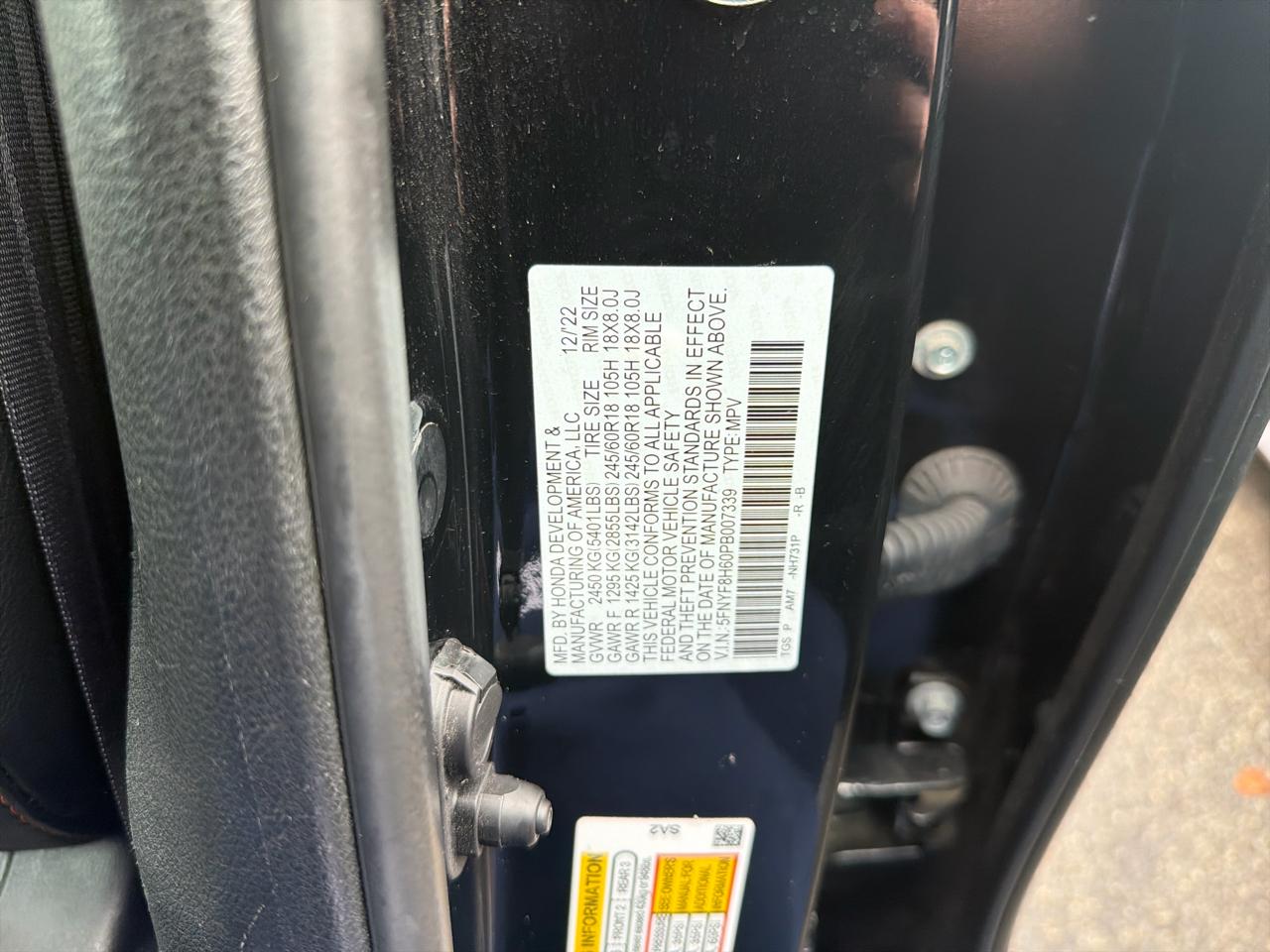 Honda Passport TrailSport AWD 2023