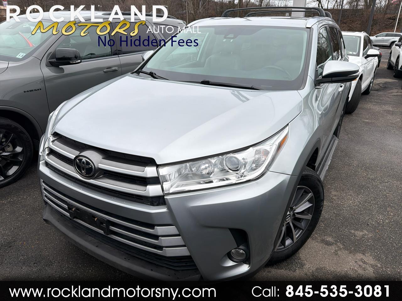 Toyota Highlander XLE V6 AWD (Natl) 2019