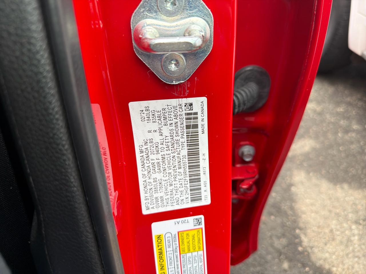 Honda Civic Sedan Sport CVT 2024