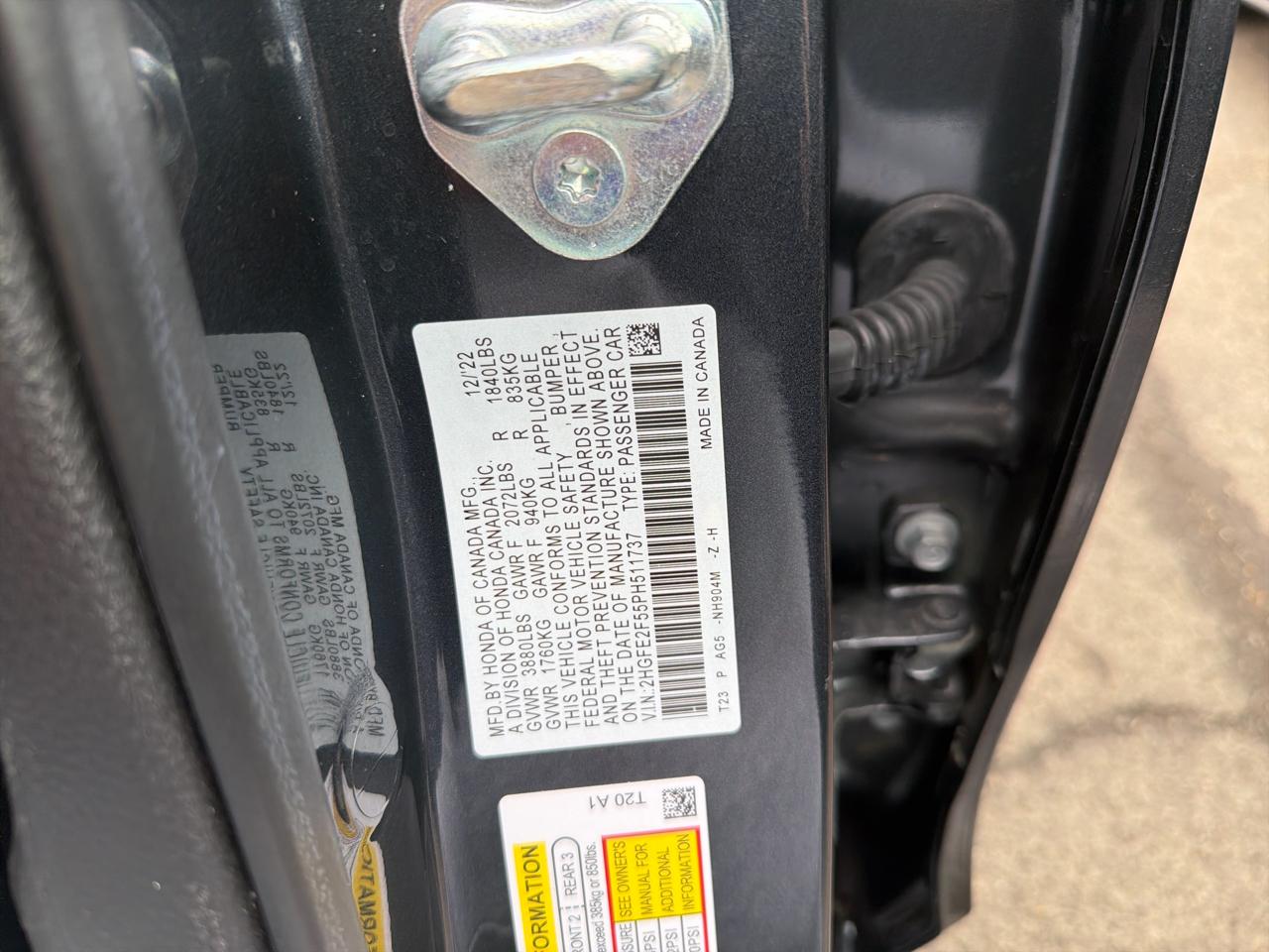 Honda Civic Sedan Sport CVT 2023