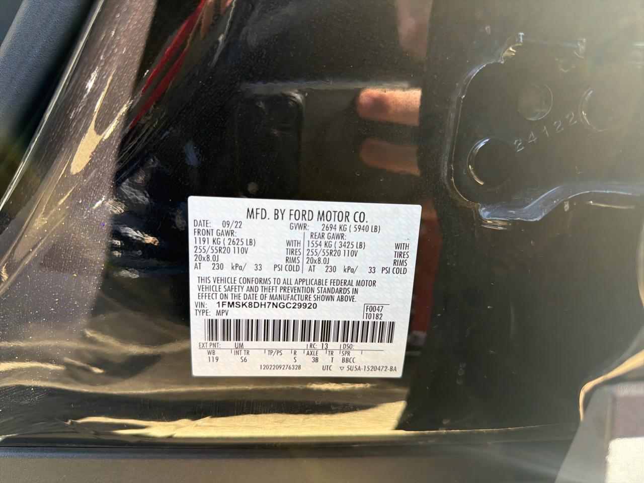 Ford Explorer XLT 2022