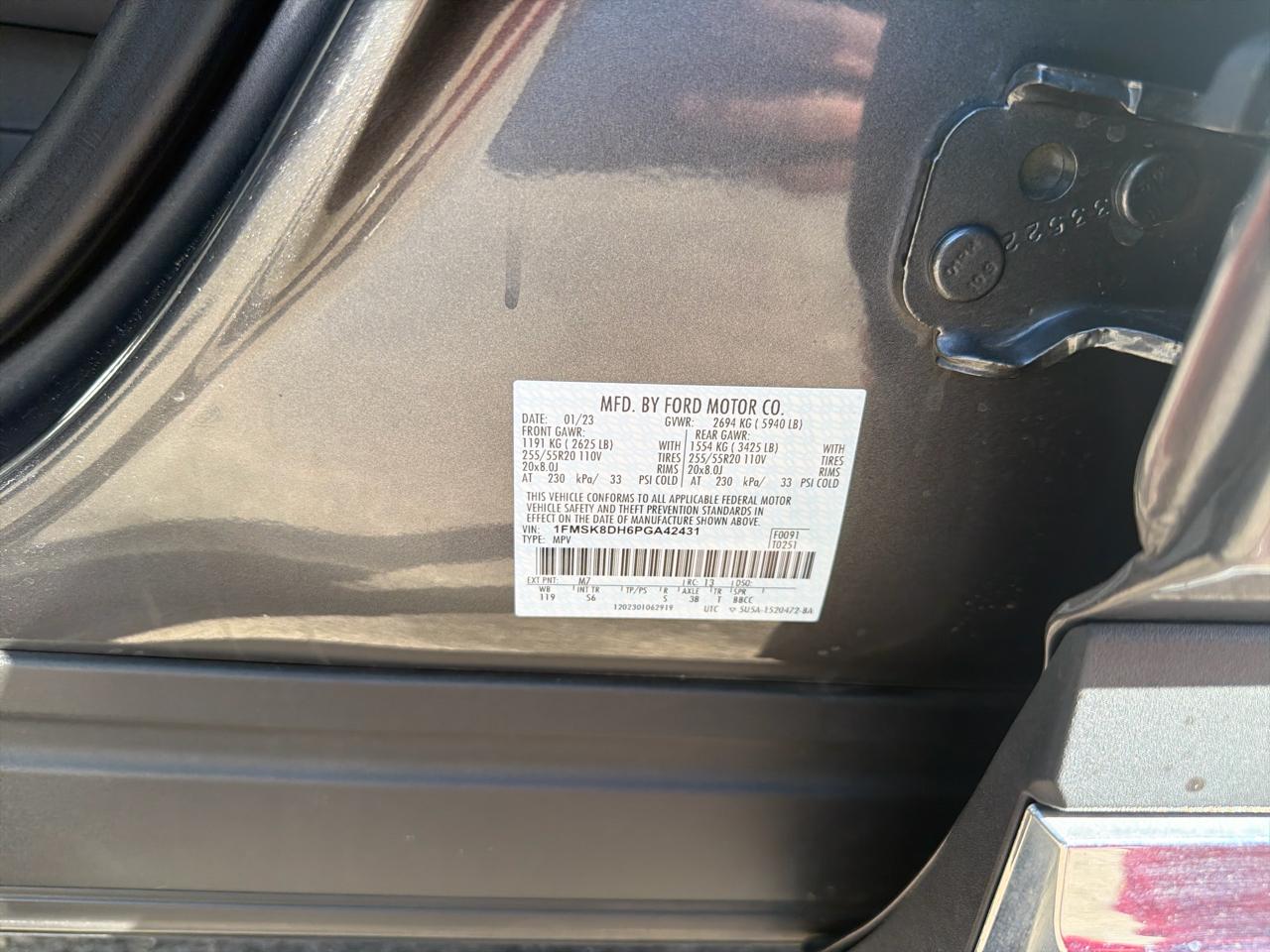 Ford Explorer XLT 2023